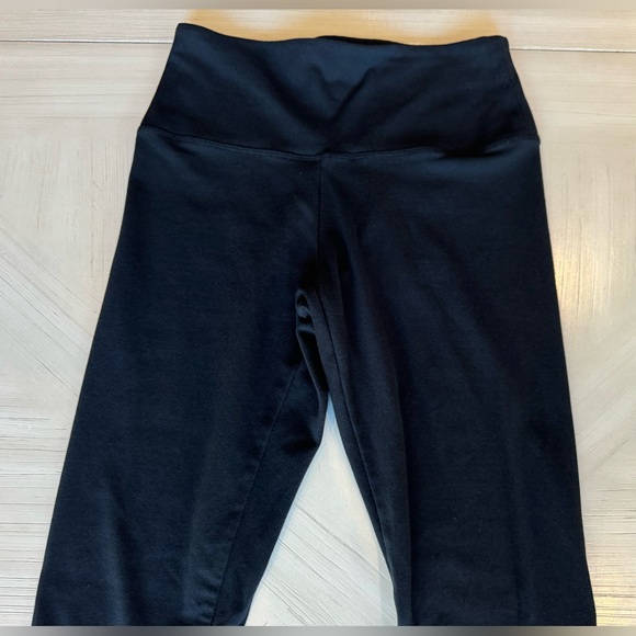 Victoria Secret - PINK COTTON HIGH-WAIST LEGGINGS - Black - Sz M - LIKE NEW!!! - Picture 7 of 12